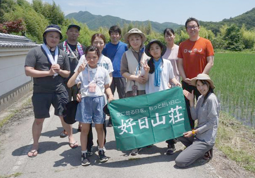好日山荘 田植えイベントin三木市