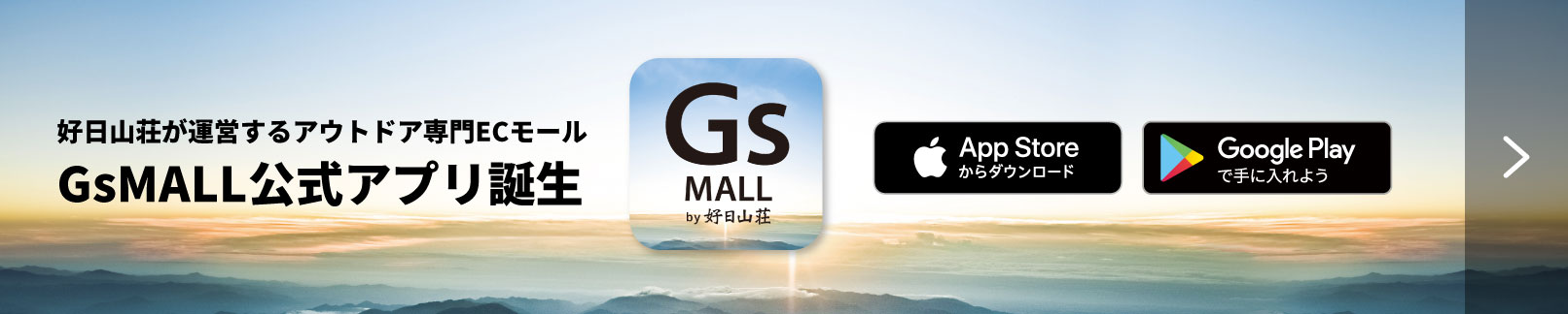 GsMALL 公式アプリ誕生