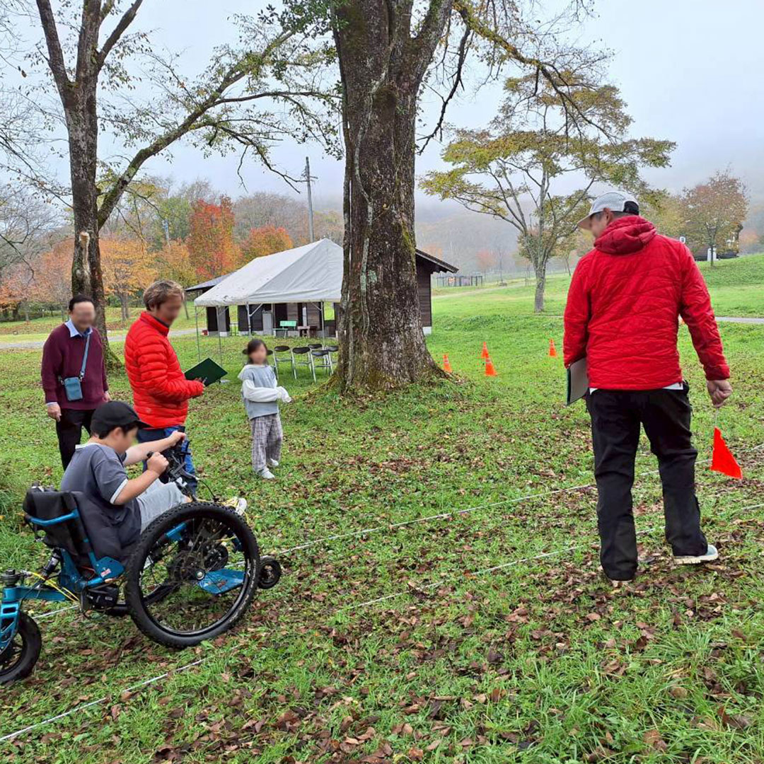 アウトドアモビリティ（アウトドア用車いす）イベント