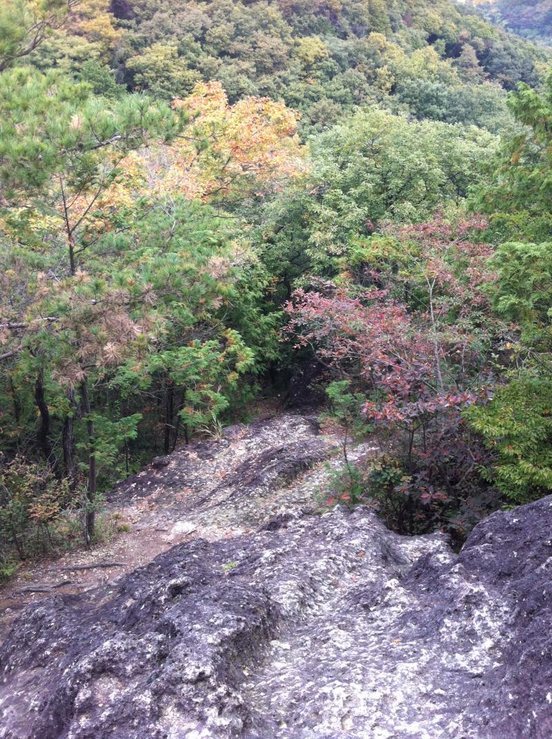 鹿沼の岩山