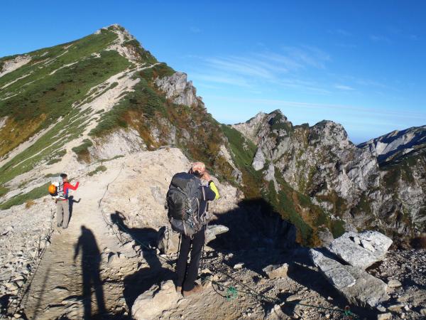 翌朝、晴天の中をスタート。