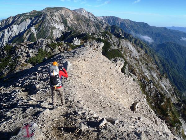 いよいよこの山行のメインに入ります！