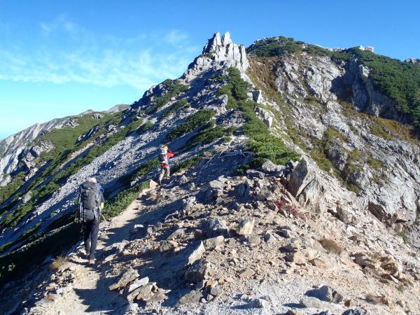 まずは不帰Ⅲ峰を目指す！