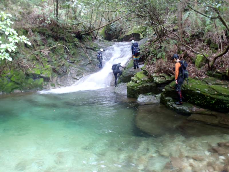 美しい釜。落ちたら深そう･･･。