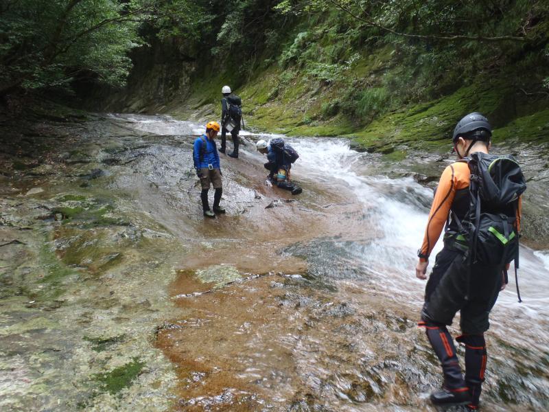 そのあとも300ｍのナメが続きます。