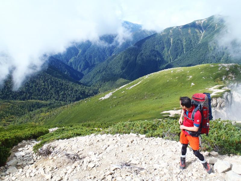 ガスが上がってきました。