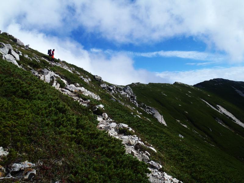 稜線歩きが気持ち良すぎます！