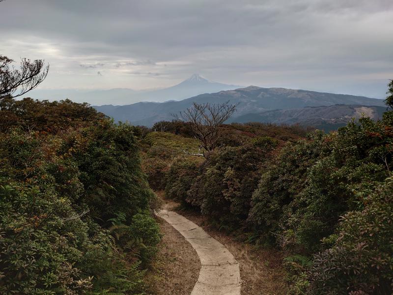 富士山に向かって歩ける絶景