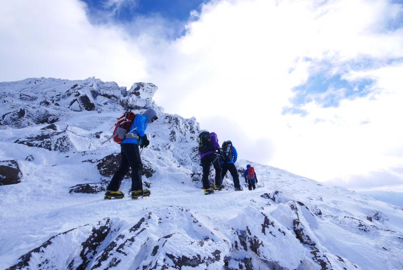 天狗岳に向かう