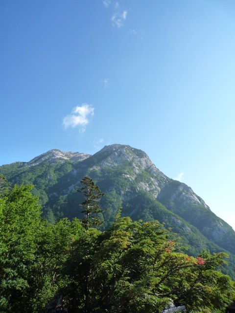 南アルプスの名峰、甲斐駒ケ岳＆摩利支天が目の前に☆