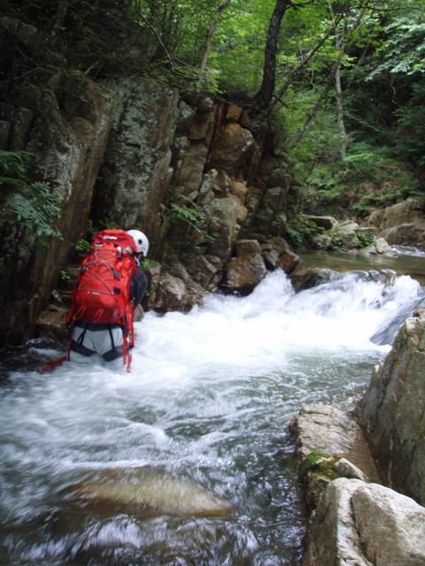 急流を突破中！