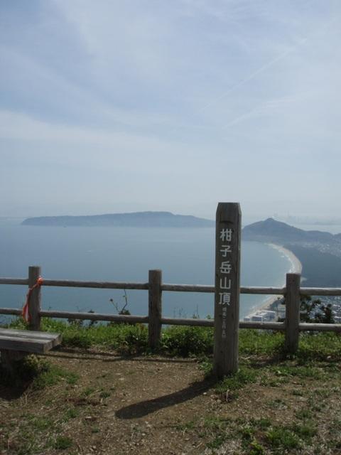 眺めの良い柑子岳・山頂