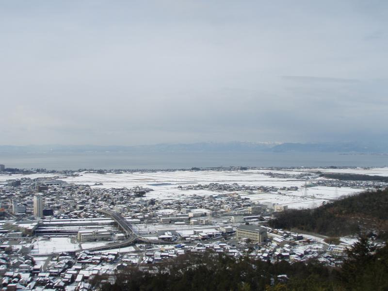 太尾山城からの眺め