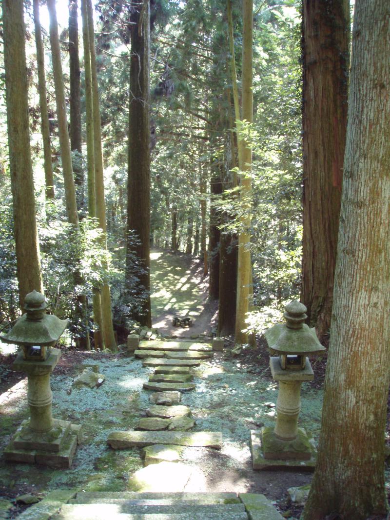 玉依神社の境内