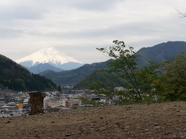 富士山がよく見えます