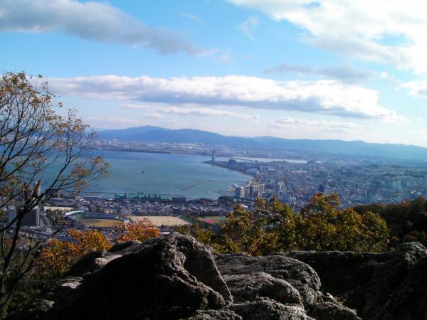 琵琶湖がきれいな風景