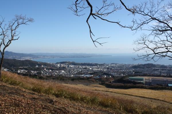 別府湾が一望できます。とても眺めがよく歩いていて気持ちがいいです。