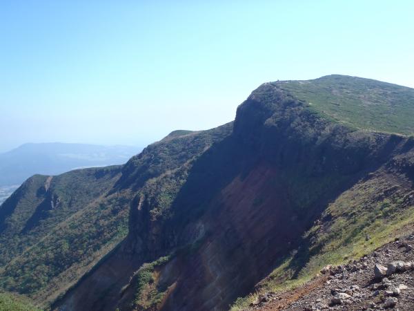 赤倉岳の絶壁