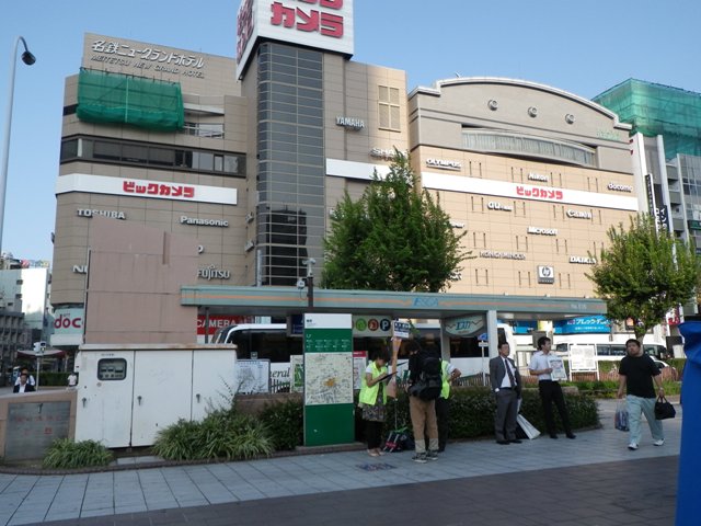 集合場所。名古屋駅太閤口。