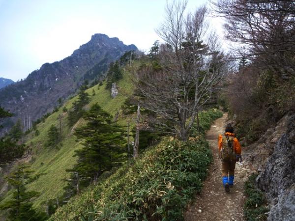 西日本最高峰の石鎚山