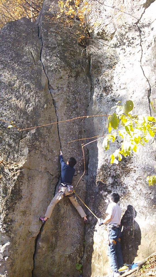 まずはこれから。やや決めずらいハンドクラック。デンゲナー5.9