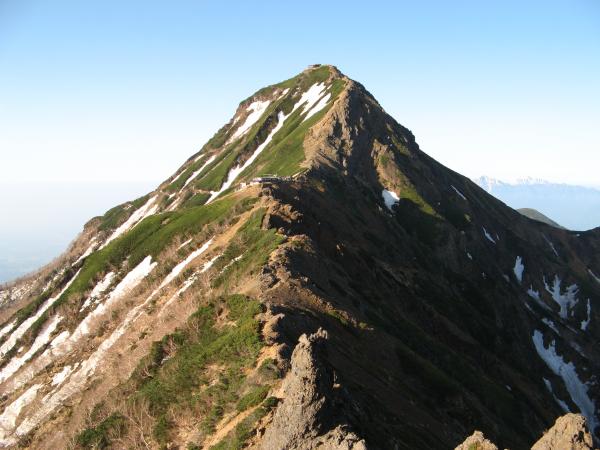 八ヶ岳の主峰、赤岳