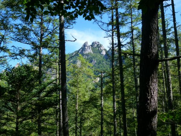 今日のお山、瑞牆山です。頑張るぞ～♪