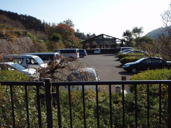 幕山公園の駐車場