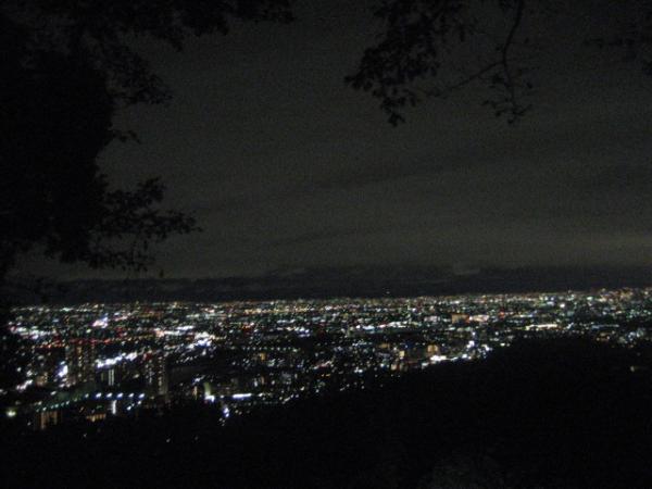 塩尾寺からの夜景