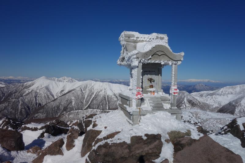 茶臼岳山頂
