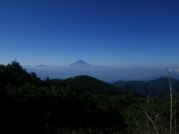 月見岩より富士山を望む