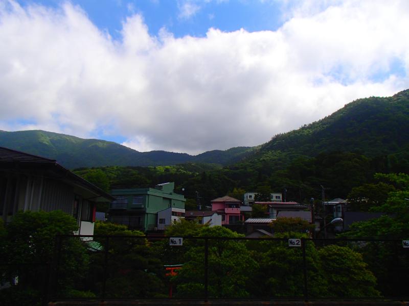 これから歩く稜線