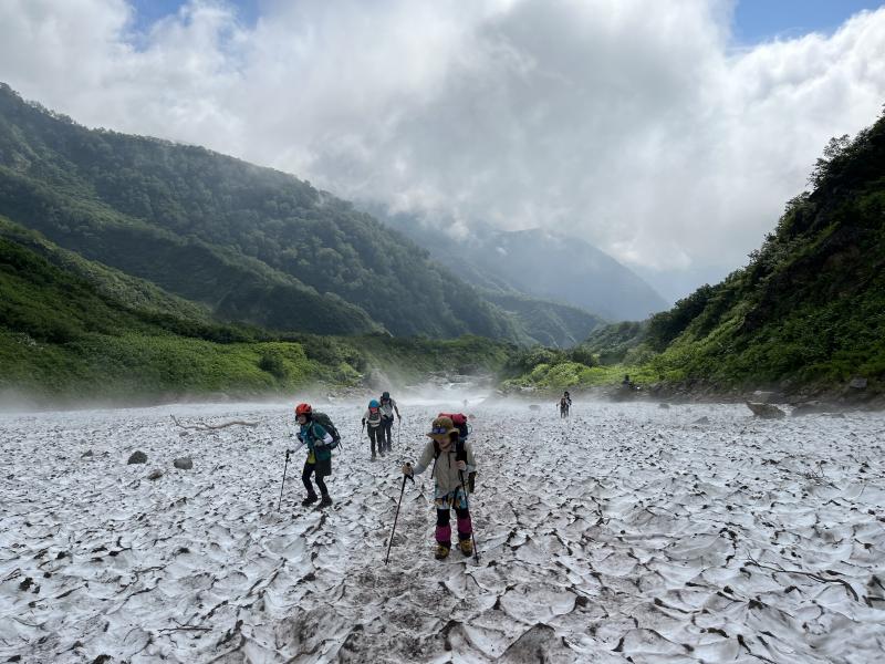 白馬岳大雪渓