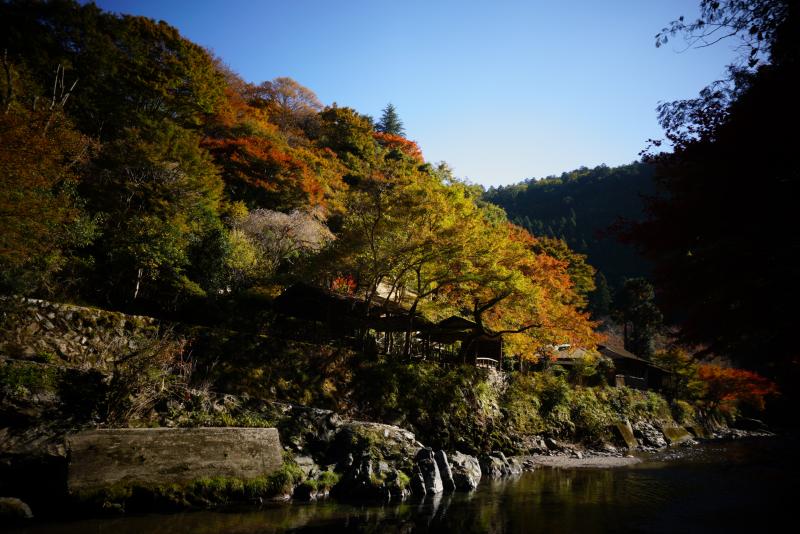 清滝にて。日本に居て良かったと思える風景。