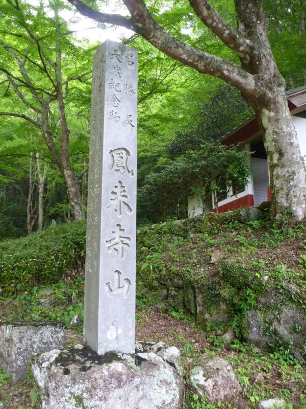 鳳来寺山入口です。ここから石段が始まります。