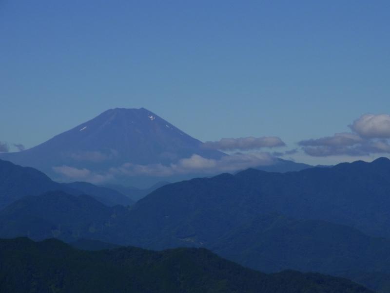 立派な富士山が見えます！