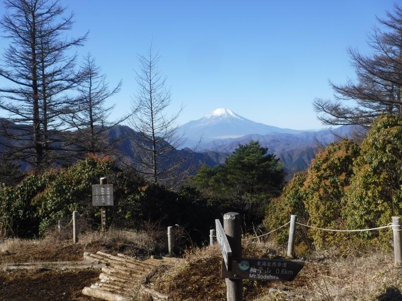 姫次からの富士山