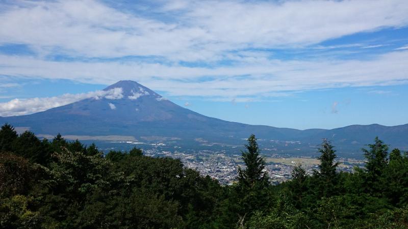ふじみ茶屋からの富士山！