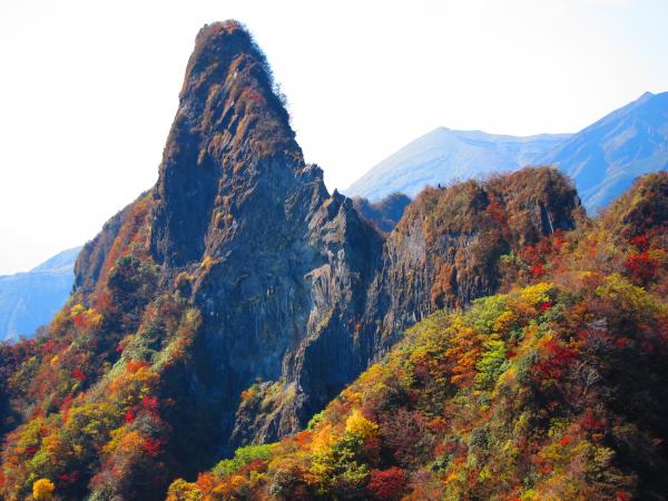 紅葉と天狗岩の絶景！素晴らしかったです！！