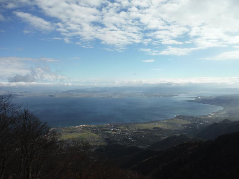 琵琶湖の展望◎ヤケオ山付近より
