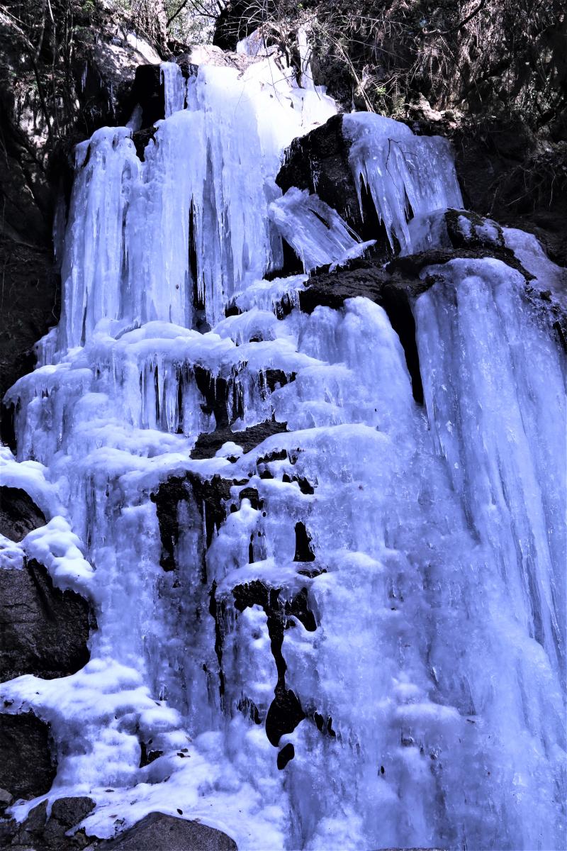 カスケードバレイの氷瀑