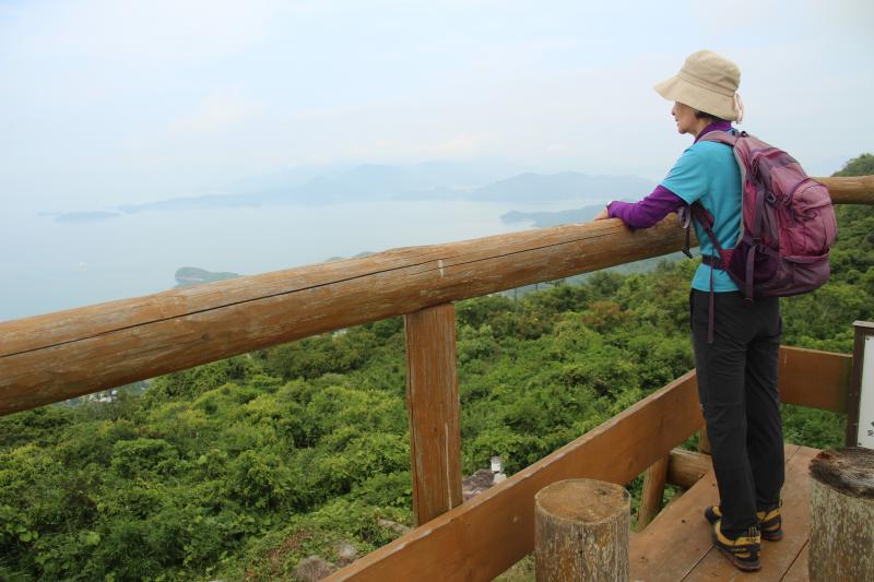 山頂展望台から 小豆島