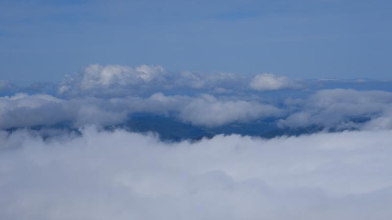 雲海もきれいに見えました！
