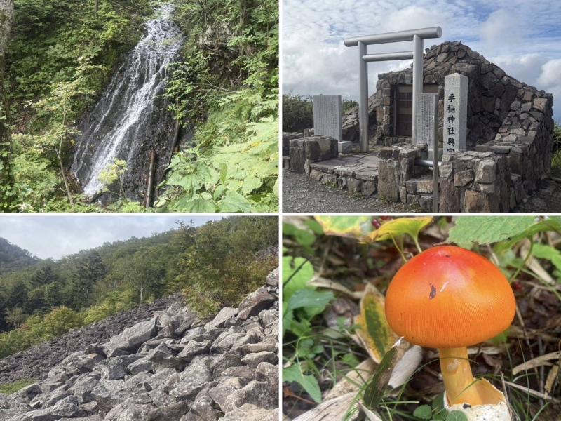 手稲山平和の滝コース。