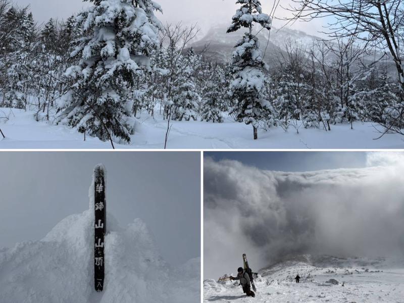 真冬の羊蹄山BC。