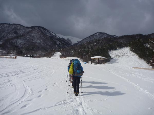 マキノスキー場をスタート