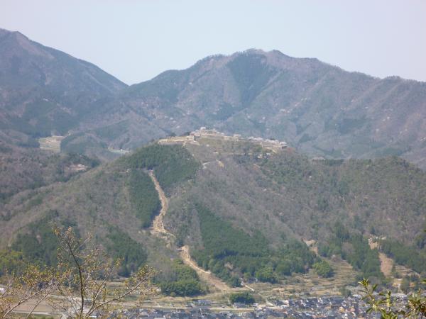 第一展望台からの竹田城跡