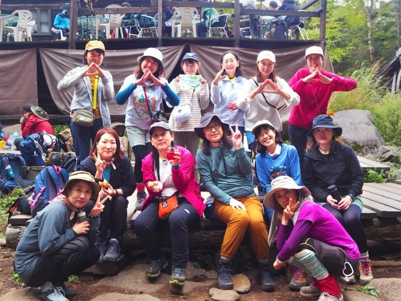 11名のお客さまと金子ガイドと♡