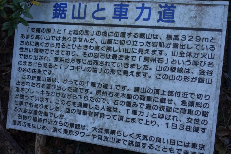 鋸山のおすすめコース画像