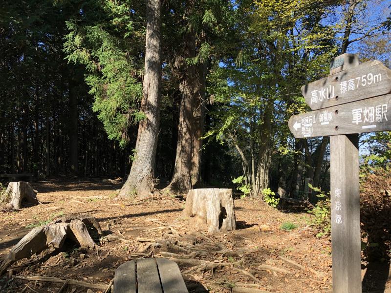 高水三山のおすすめコース画像